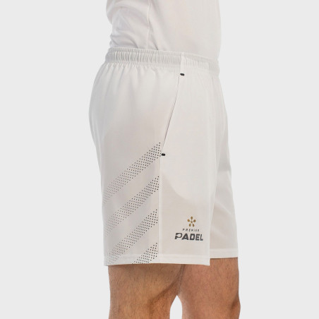 SHORTS BULLPADEL BROZO BIANCO