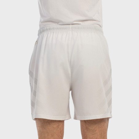 tienda de padel Madrid, tienda de padel online, tienda de padel españa, tienda de padel en linea, SHORT BULLPADEL BROZO BLANCO