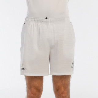 tienda de padel Madrid, tienda de padel online, tienda de padel españa, tienda de padel en linea, SHORT BULLPADEL BUGLE BLANCO