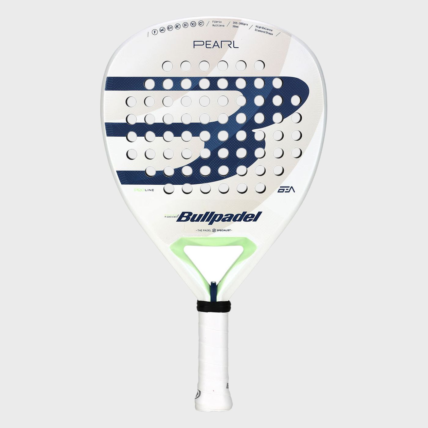 tienda de padel Madrid, tienda de padel online, tienda de padel españa, tienda de padel en linea, PALA BULLPADEL PEARL 25