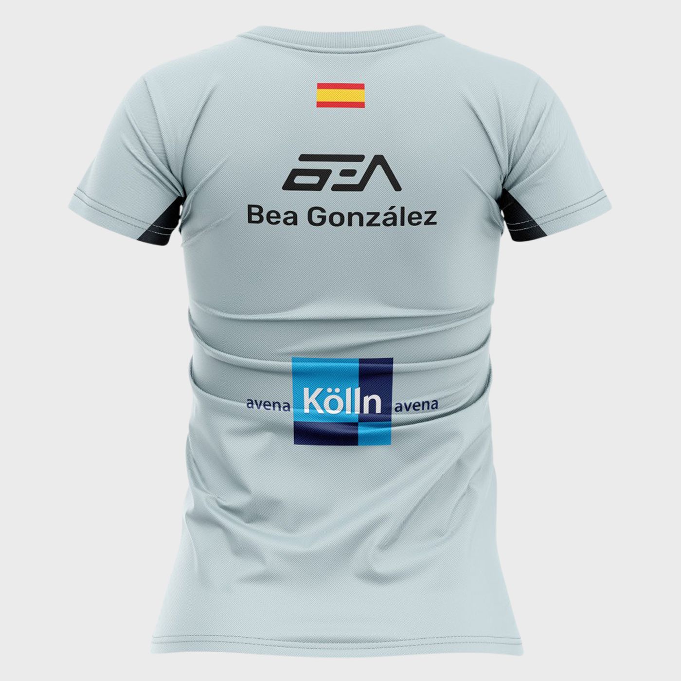 T-SHIRT BULLPADEL LARDA TF BG CEMENTO
