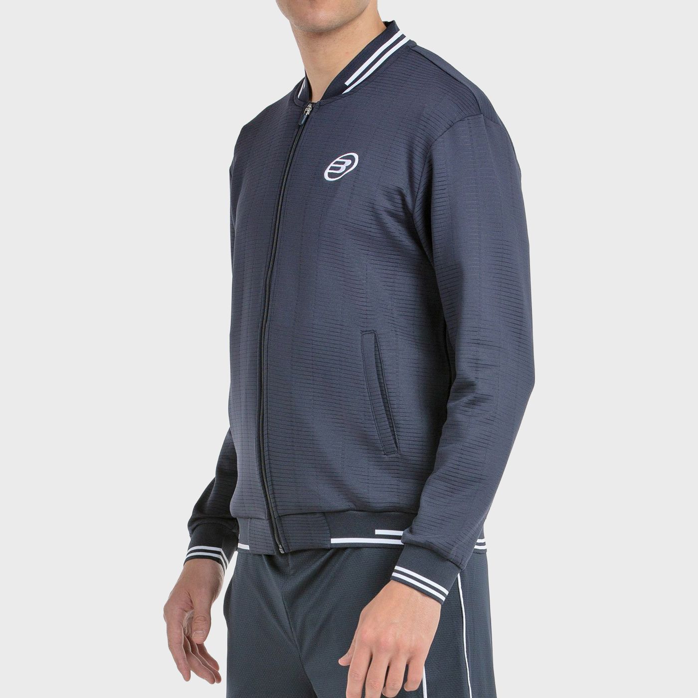 FELPA BULLPADEL TROMBE BLU MARINO