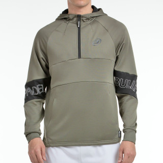 tienda de padel Madrid, tienda de padel online, tienda de padel españa, tienda de padel en linea, SUDADERA BULLPADEL GUMALA KAKI
