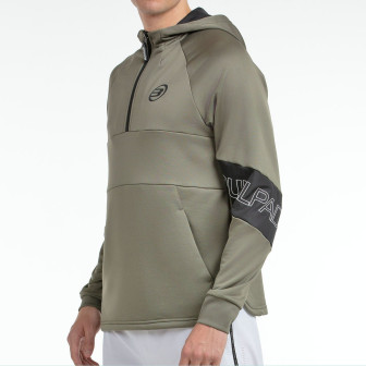 tienda de padel Madrid, tienda de padel online, tienda de padel españa, tienda de padel en linea, SUDADERA BULLPADEL GUMALA KAKI