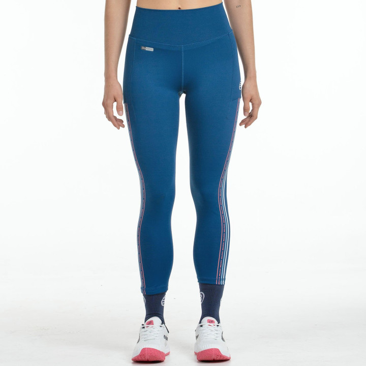 LEGGINGS BULLPADEL DAMAVA BLU INCHIOSTRO