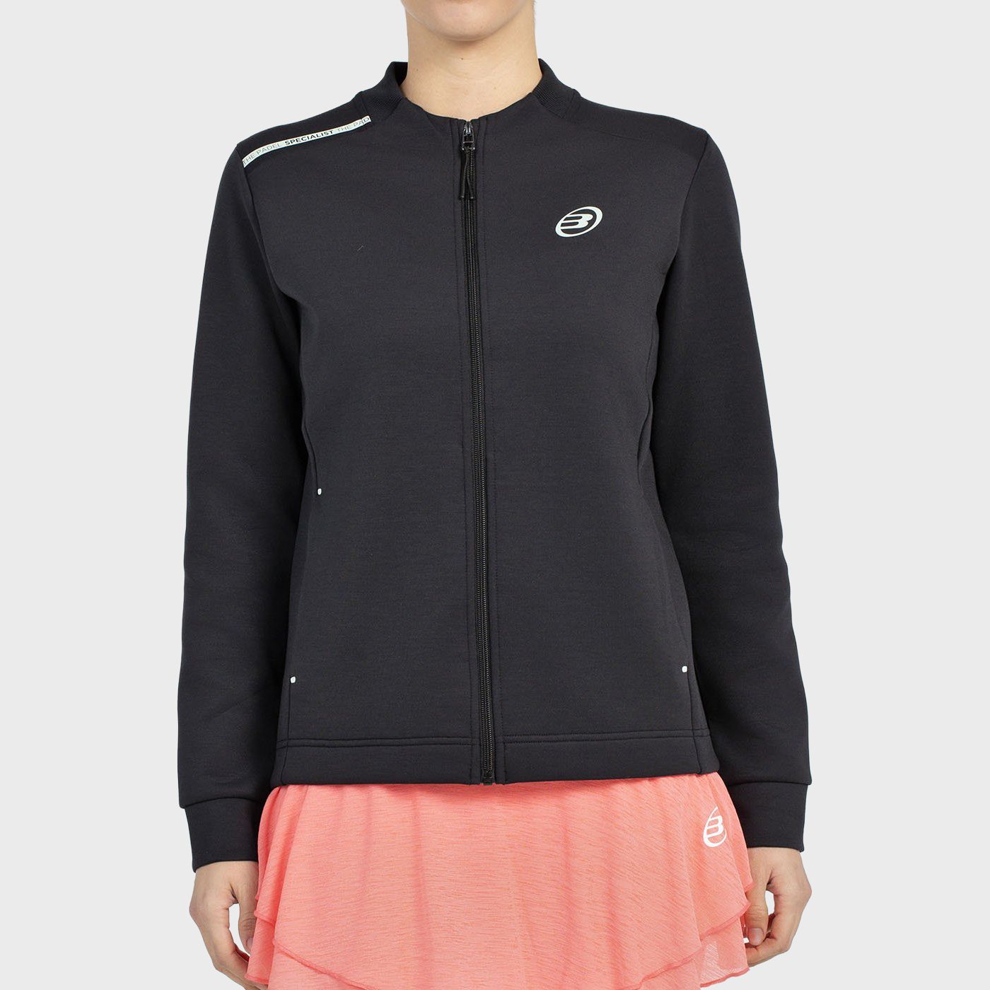 tienda de padel Madrid, tienda de padel online, tienda de padel españa, tienda de padel en linea, SUDADERA BULLPADEL ACORE NEGRO