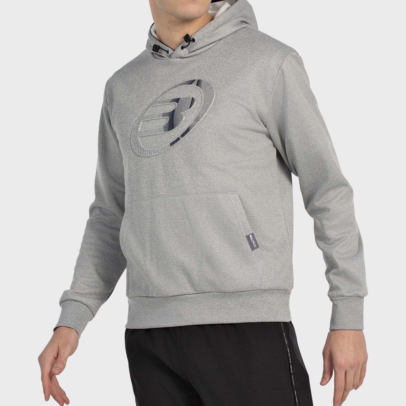 FELPA BULLPADEL GOMESE GRIGIO MEDIO VIGORE