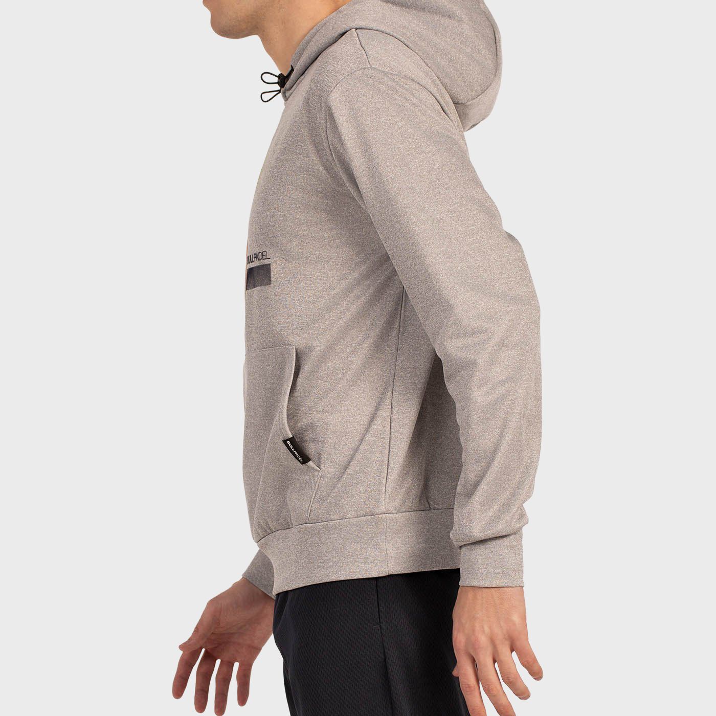 tienda de padel Madrid, tienda de padel online, tienda de padel españa, tienda de padel en linea, SUDADERA BULLPADEL GONDO GRIS 
