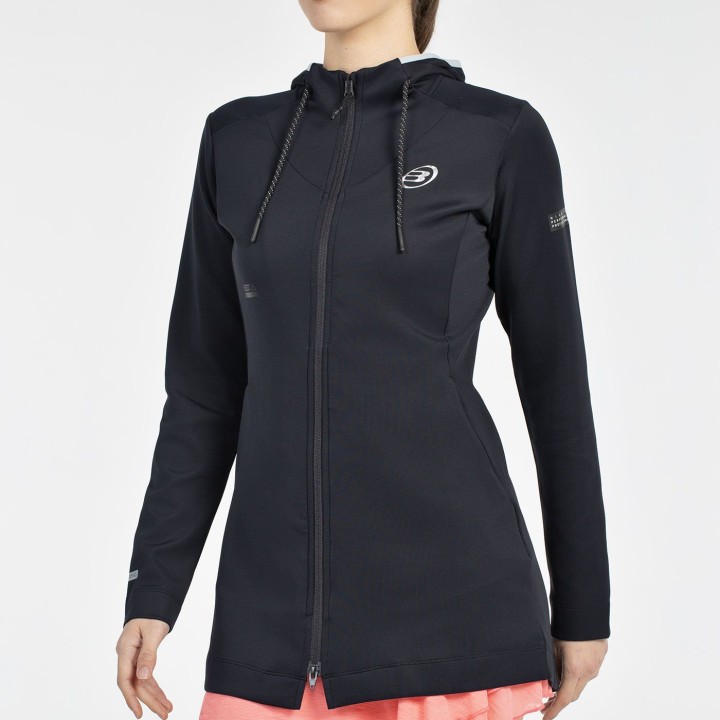 tienda de padel Madrid, tienda de padel online, tienda de padel españa, tienda de padel en linea, SUDADERA BULLPADEL LAIDO NEGRO