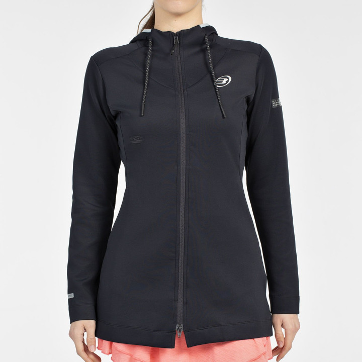 tienda de padel Madrid, tienda de padel online, tienda de padel españa, tienda de padel en linea, SUDADERA BULLPADEL LAIDO NEGRO