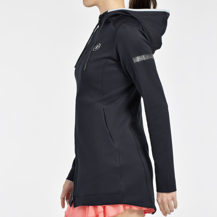 tienda de padel Madrid, tienda de padel online, tienda de padel españa, tienda de padel en linea, SUDADERA BULLPADEL LAIDO NEGRO