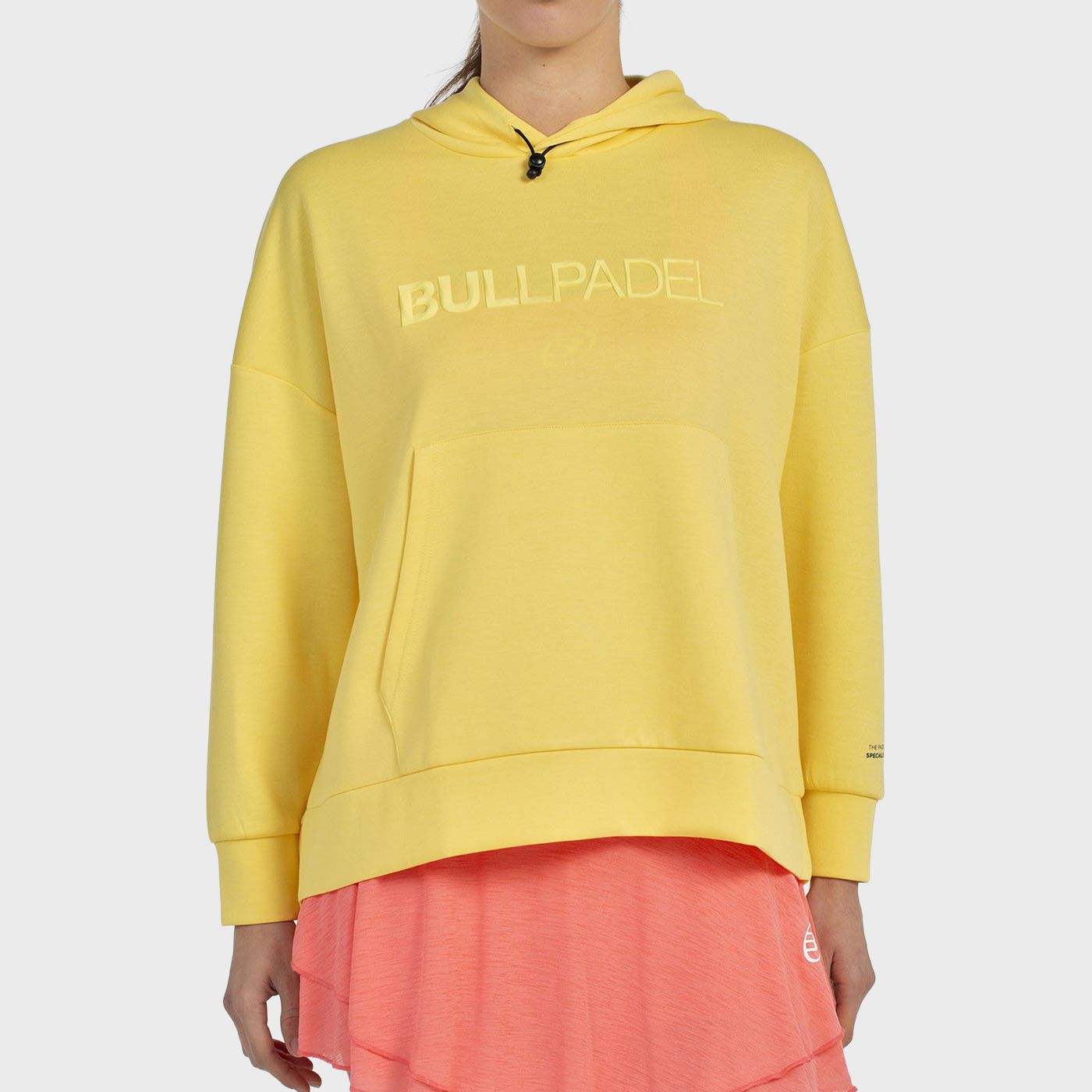 SWEAT-SHIRT BULLPADEL SILBA JAUNE