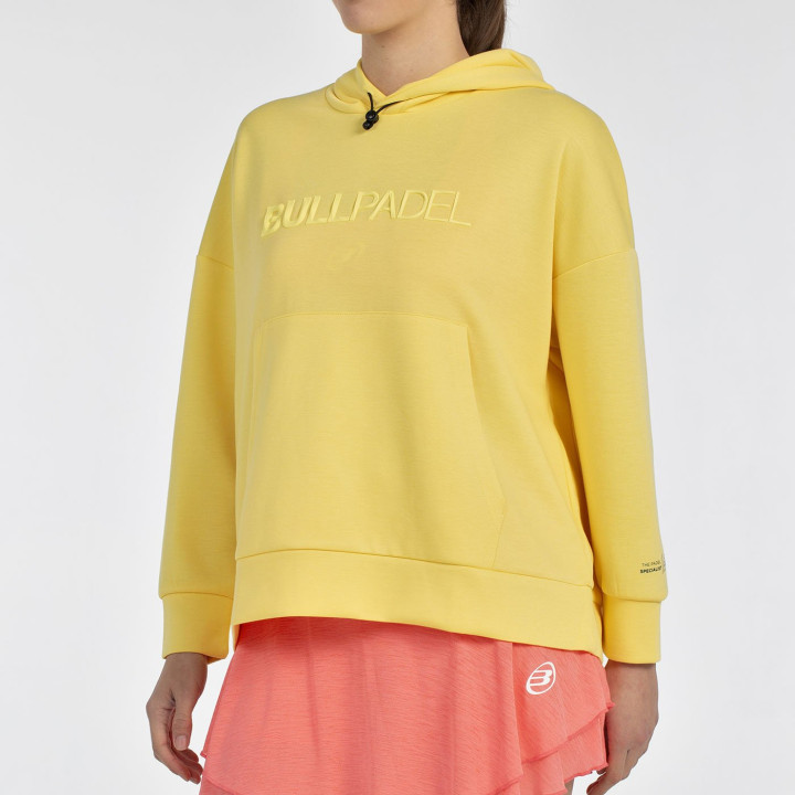 SWEAT-SHIRT BULLPADEL SILBA JAUNE