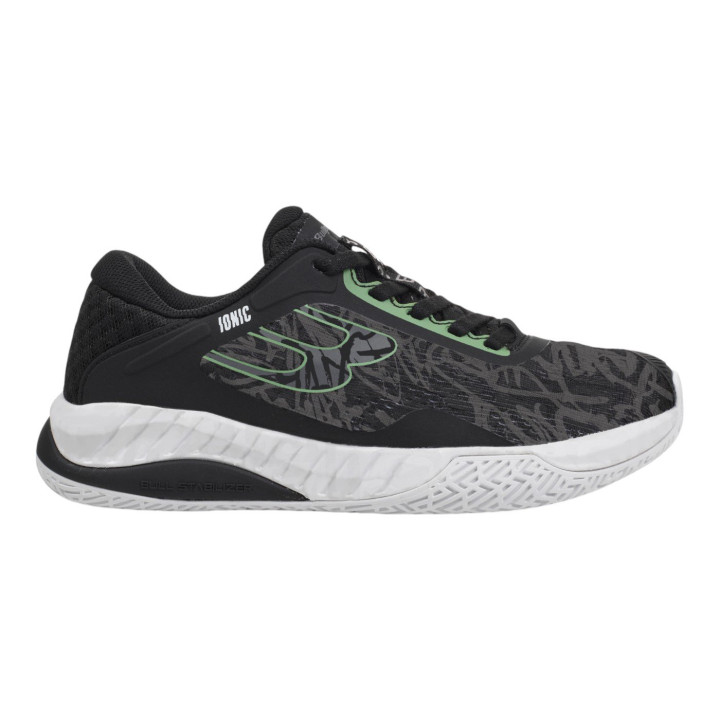 CHAUSSURE BULLPADEL IONIC W 25V NOIRE ET VERTE