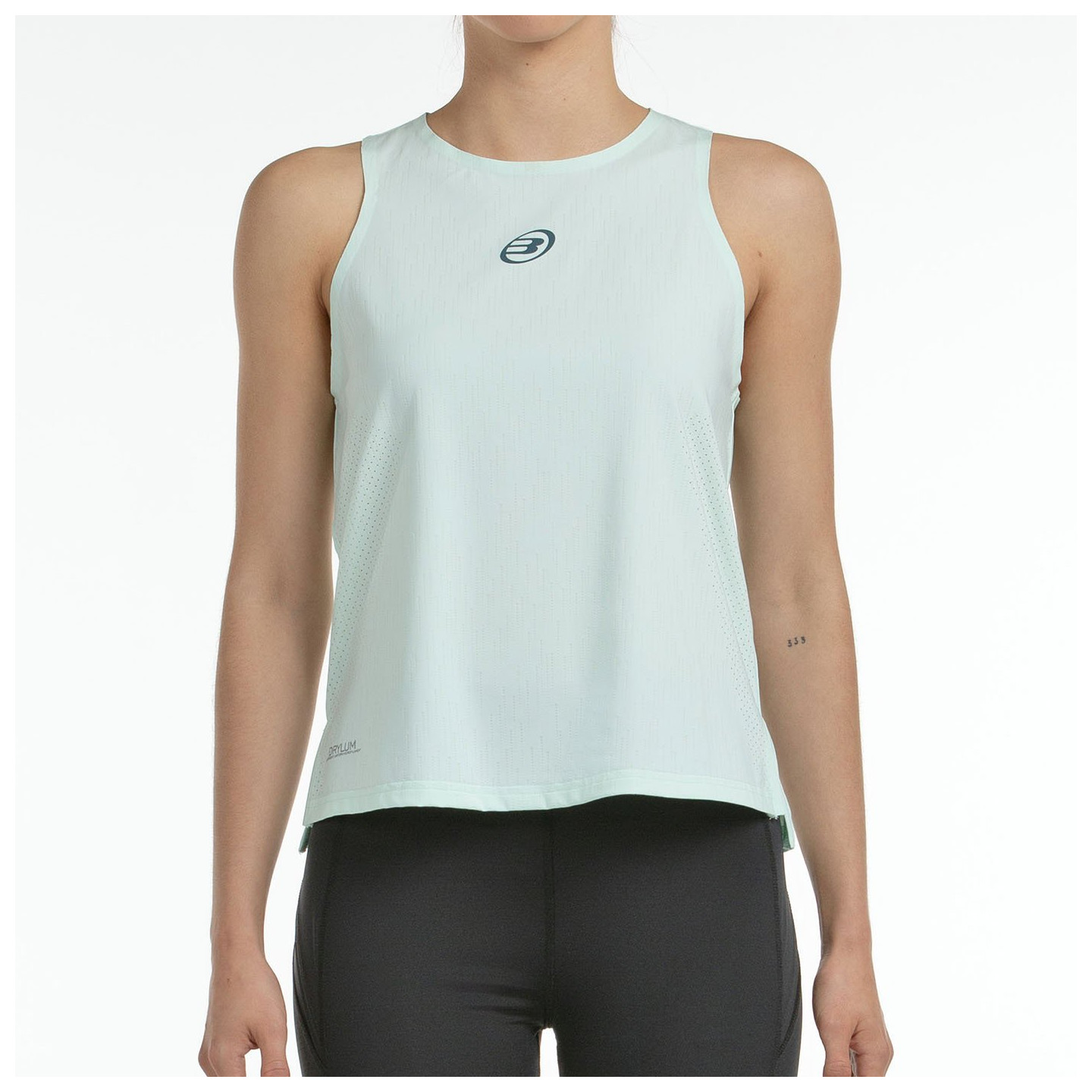 T-SHIRT BULLPADEL ABURE VERT D'EAU