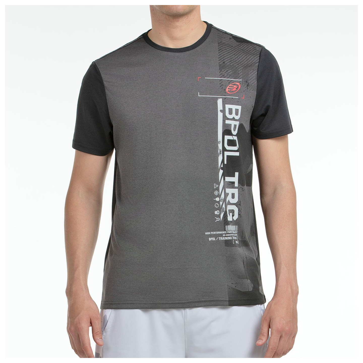 T-SHIRT BULLPADEL ESTRE BLACK