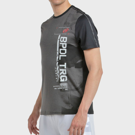 T-SHIRT BULLPADEL ESTRE BLACK