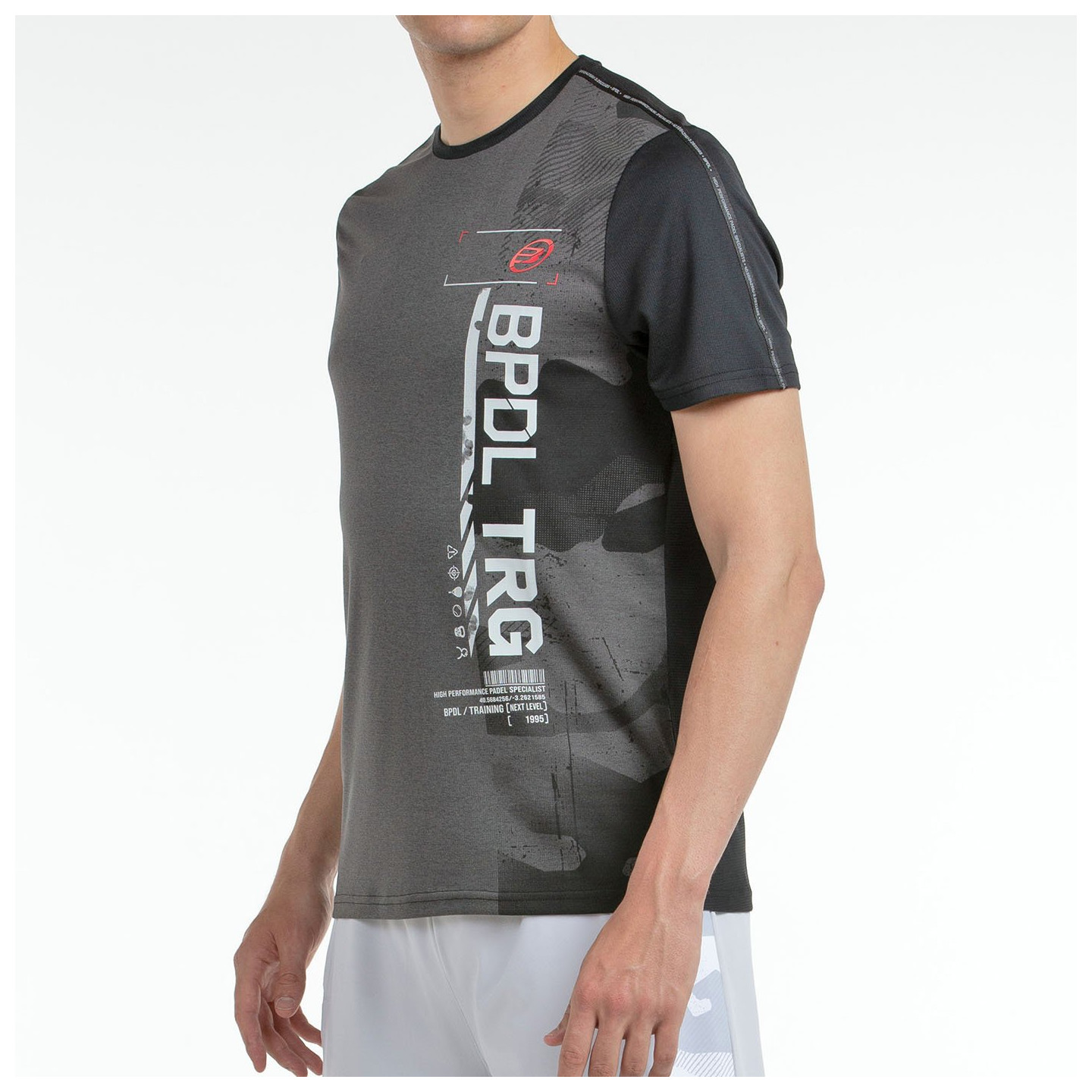 T-SHIRT BULLPADEL ESTRE NOIR
