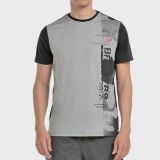 T-SHIRT BULLPADEL ESTRE GRIS MEDIO VIGORE