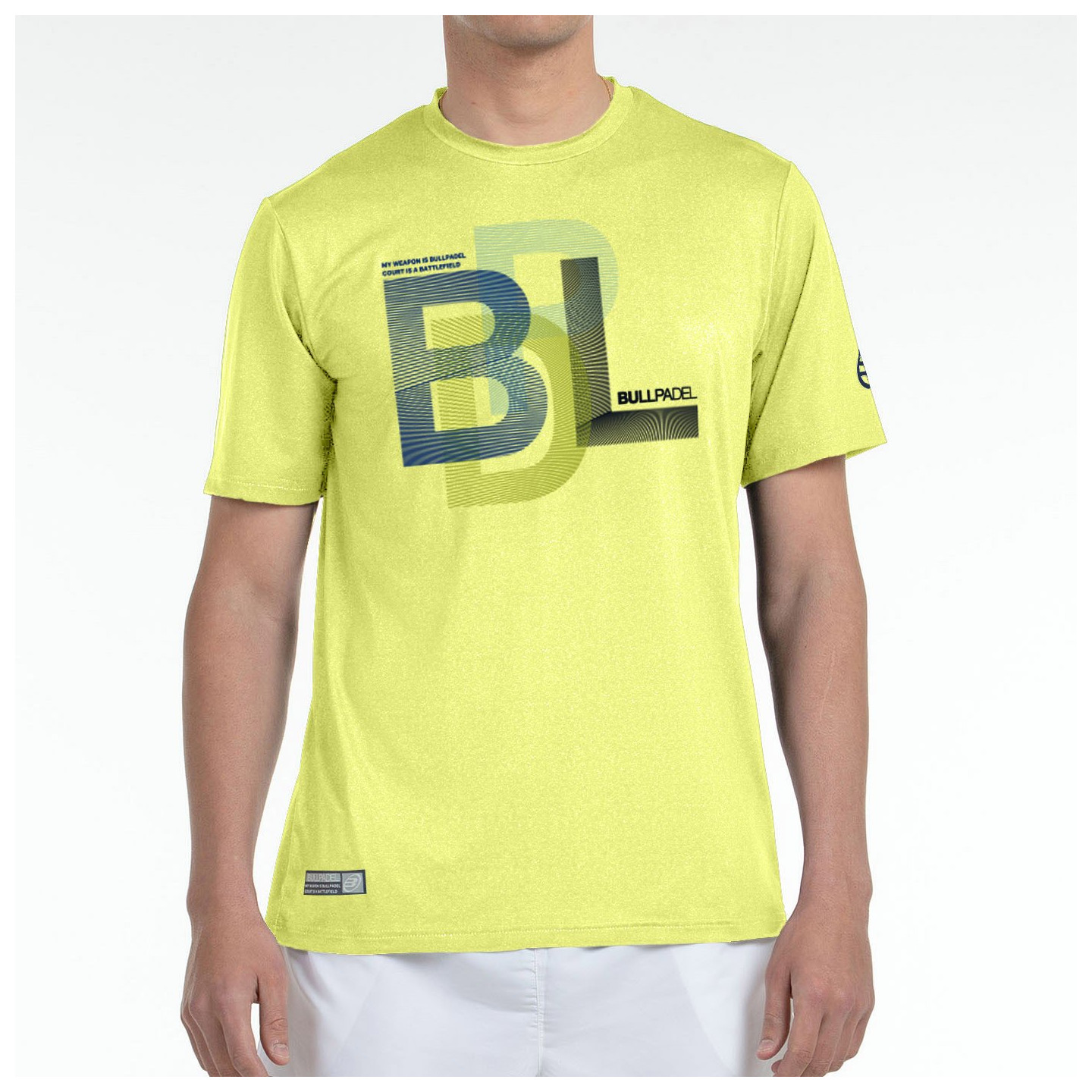 T-SHIRT BULLPADEL BEBAS CITRON VERT VIGORE