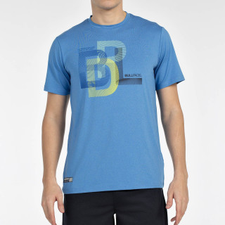 T-SHIRT BULLPADEL BEBAS BLU ATOMICO VIGORE