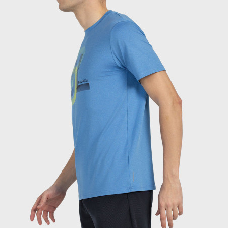 tienda de padel Madrid, tienda de padel online, tienda de padel españa, tienda de padel en linea, CAMISETA BULLPADEL BEBAS AZUL 
