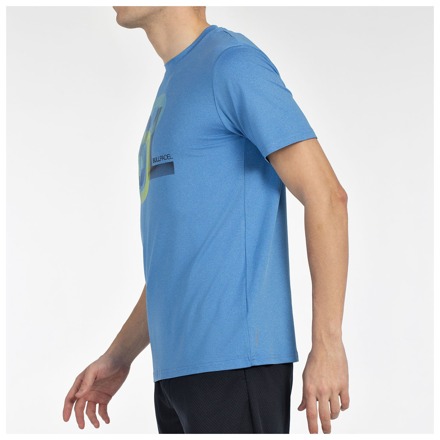 T-SHIRT BULLPADEL BEBAS BLU ATOMICO VIGORE