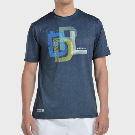 T-SHIRT BULLPADEL BEBAS BLEU MARINE VIGORE