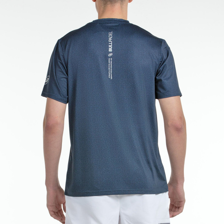 T-SHIRT BULLPADEL BEBAS BLU MARINO VIGORE
