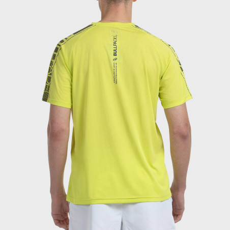 T-SHIRT BULLPADEL BADAN CITRON VERT VIGORE