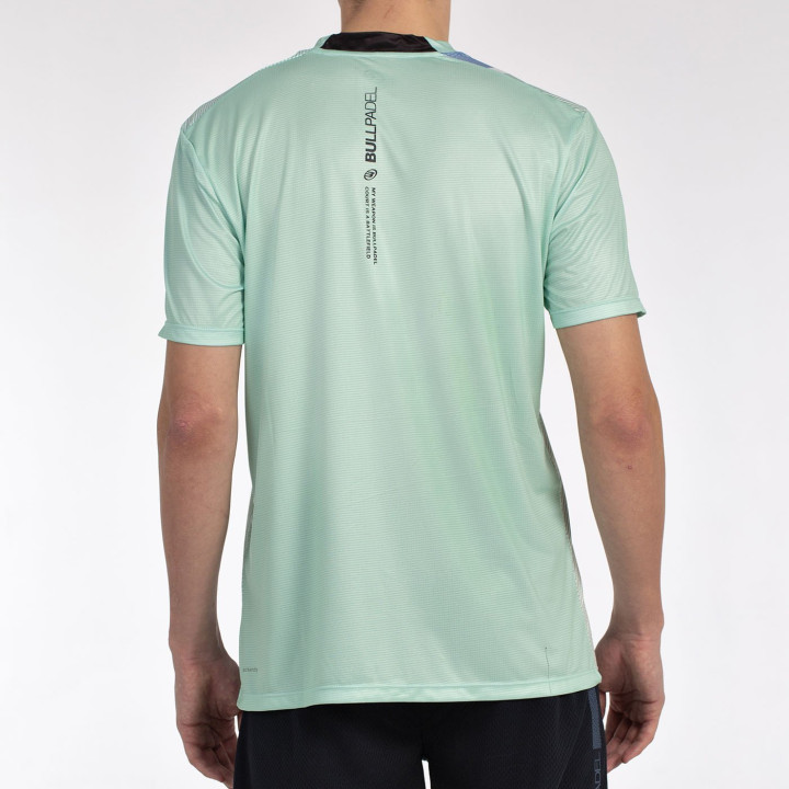 T-SHIRT BULLPADEL BRUMO VERDE MELA