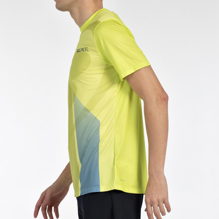 T-SHIRT BULLPADEL BRUMO CITRON VERT