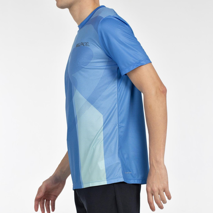 T-SHIRT BULLPADEL BRUMO BLEU ATOMIQUE