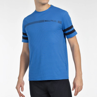 T-SHIRT BULLPADEL BERRO BLEU ATOMIQUE