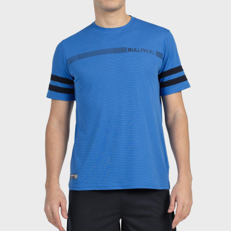 T-SHIRT BULLPADEL BERRO BLEU ATOMIQUE