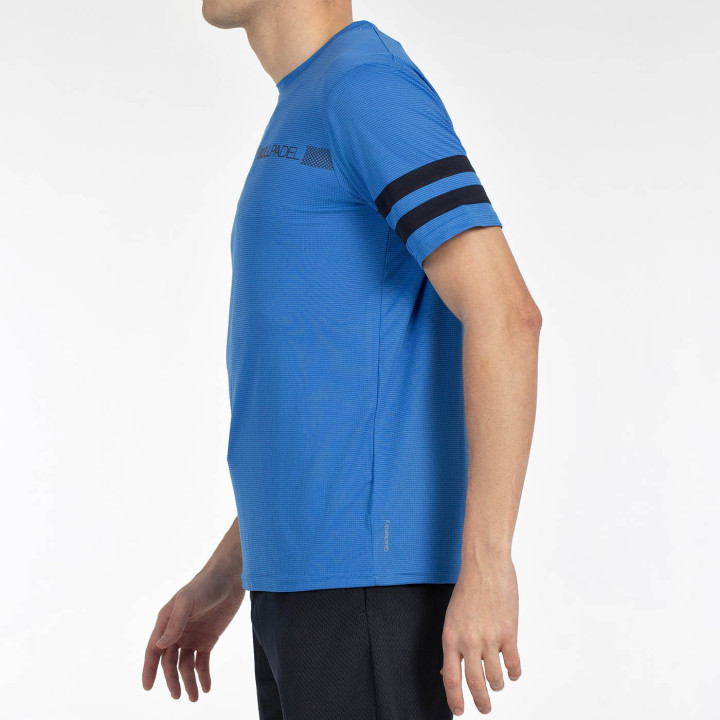 T-SHIRT BULLPADEL BERRO BLEU ATOMIQUE