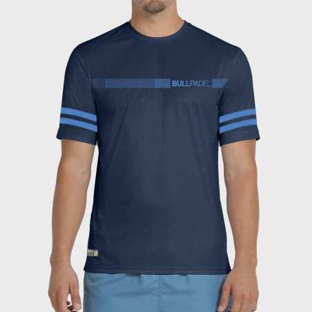 T-SHIRT BULLPADEL BERRO BLU MARINO