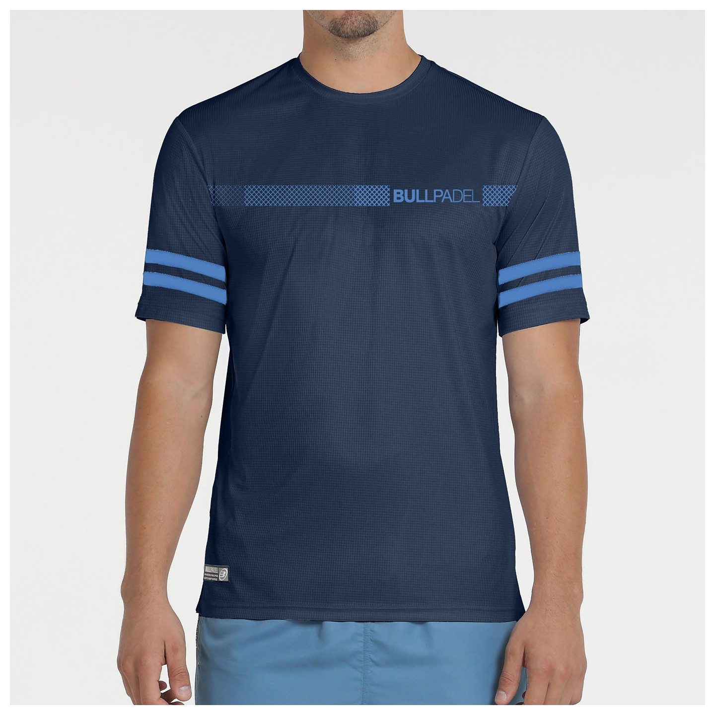 T-SHIRT BULLPADEL BERRO BLU MARINO