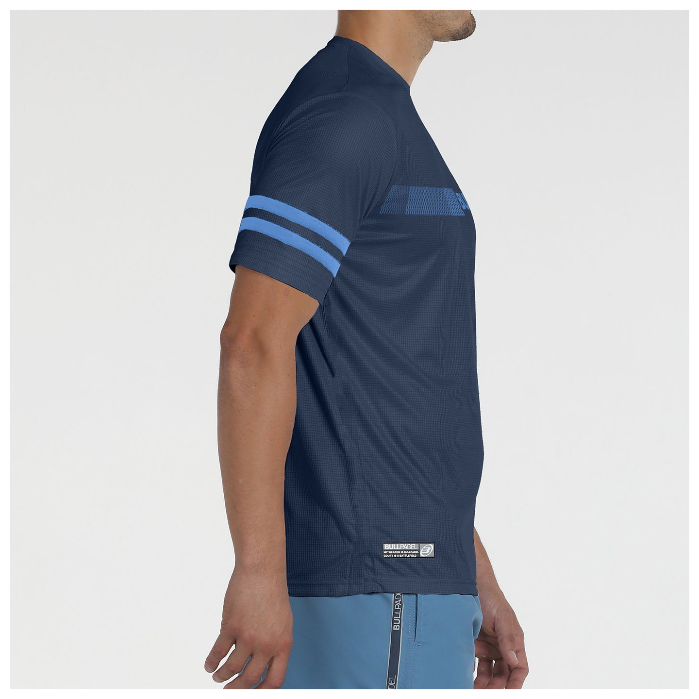 T-SHIRT BULLPADEL BERRO NAVY BLUE