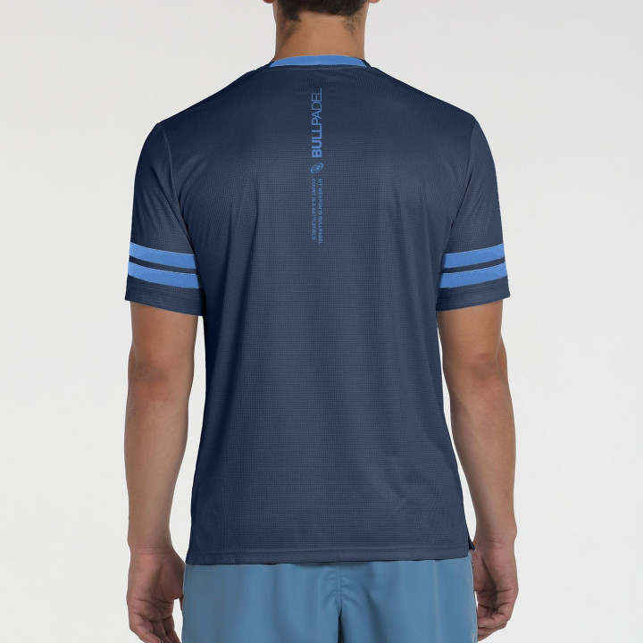 T-SHIRT BULLPADEL BERRO BLU MARINO