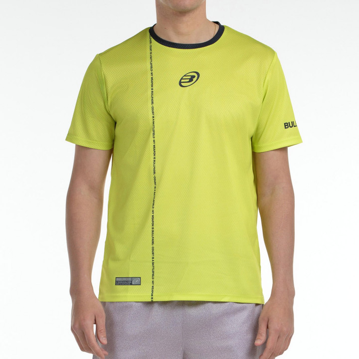 T-SHIRT BULLPADEL BATEN CITRON VERT