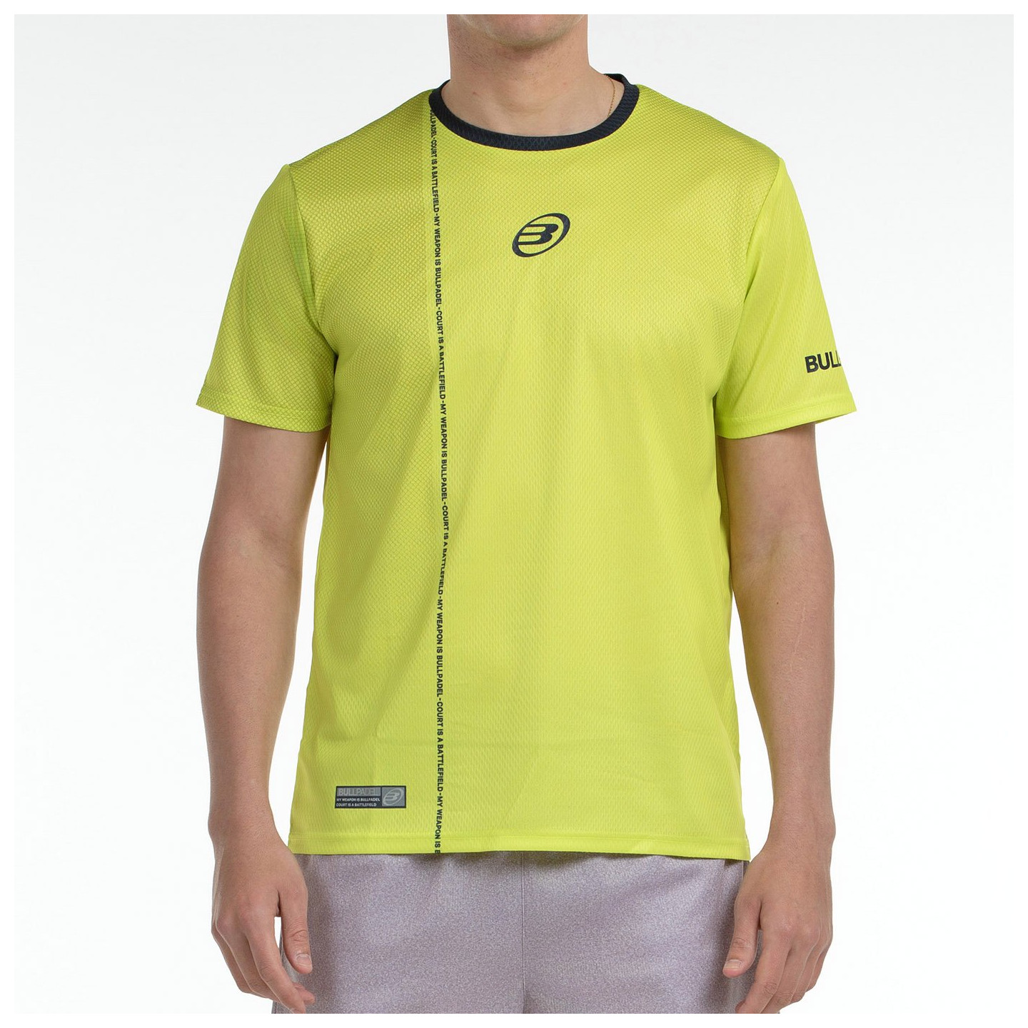 T-SHIRT BULLPADEL BATEN LIME