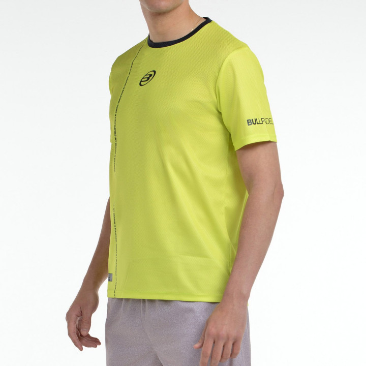 T-SHIRT BULLPADEL BATEN CITRON VERT