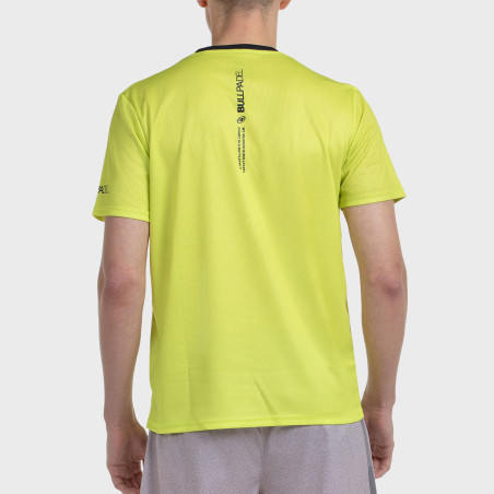 T-SHIRT BULLPADEL BATEN CITRON VERT