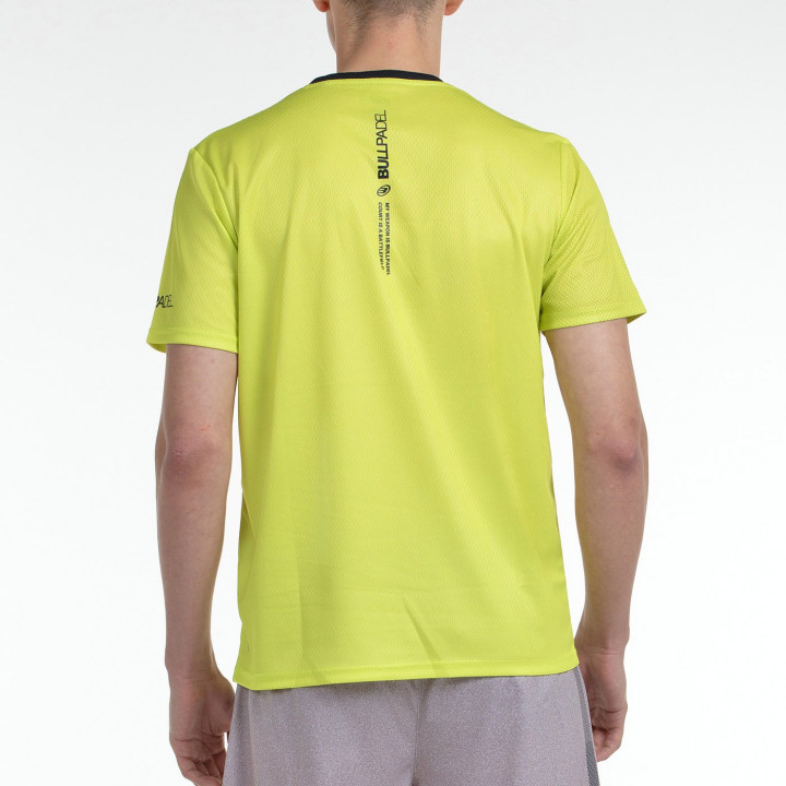 T-SHIRT BULLPADEL BATEN LIME