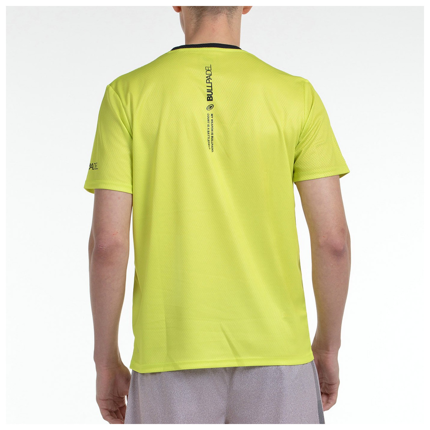 T-SHIRT BULLPADEL BATEN LIME