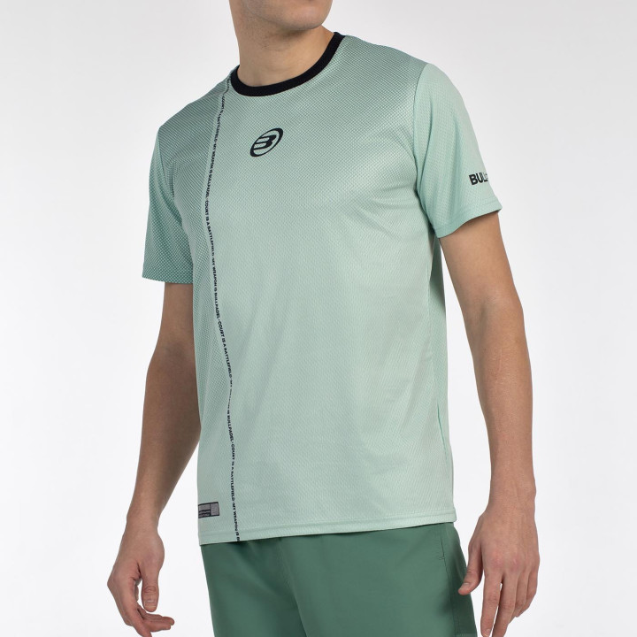 T-SHIRT BULLPADEL BATEN VERDE MANZANA VIGORE