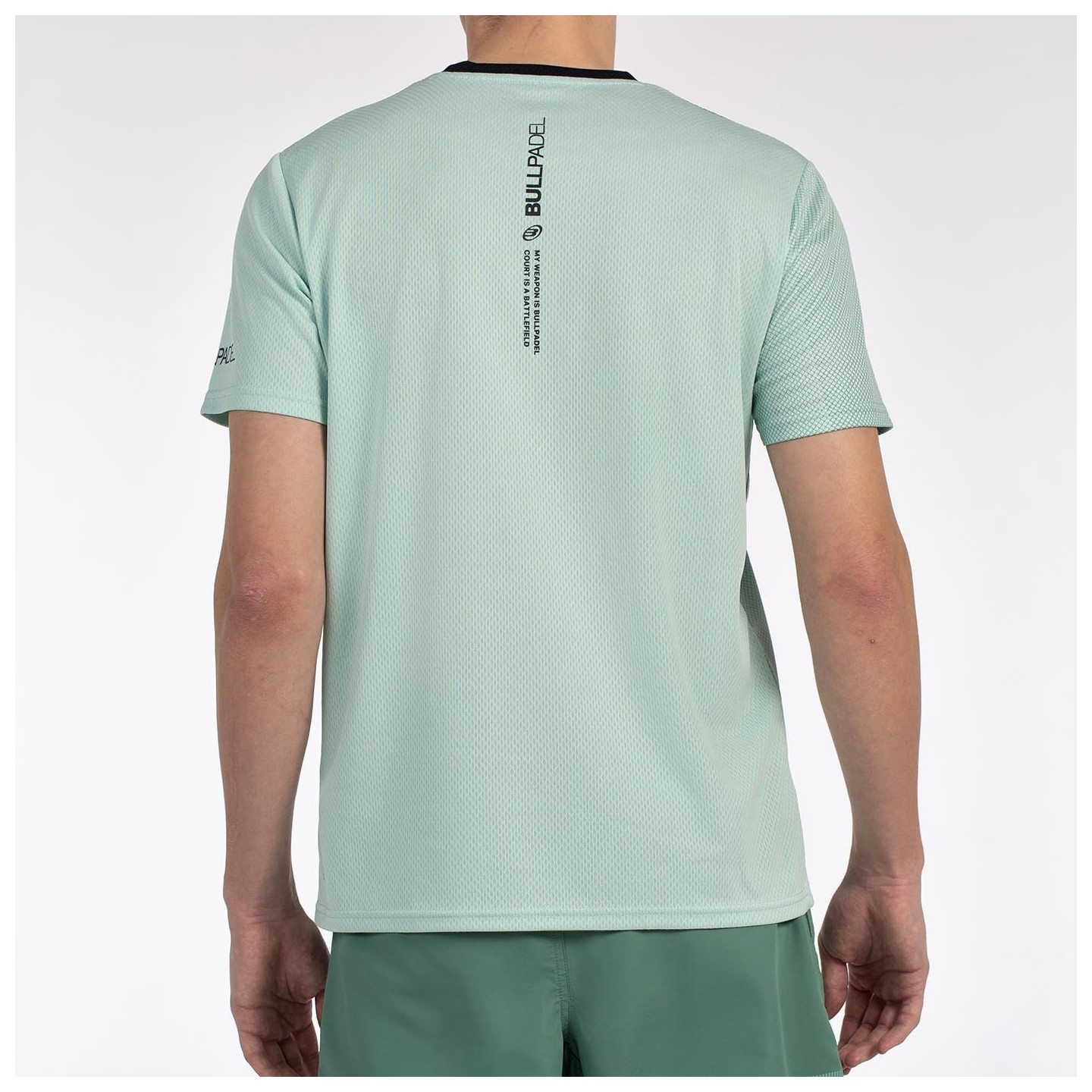 tienda de padel Madrid, tienda de padel online, tienda de padel españa, tienda de padel en linea, CAMISETA BULLPADEL BATEN VERDE