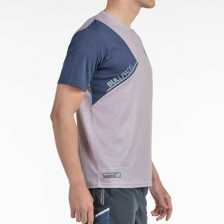 tienda de padel Madrid, tienda de padel online, tienda de padel españa, tienda de padel en linea, CAMISETA BULLPADEL BROCE GRIS 
