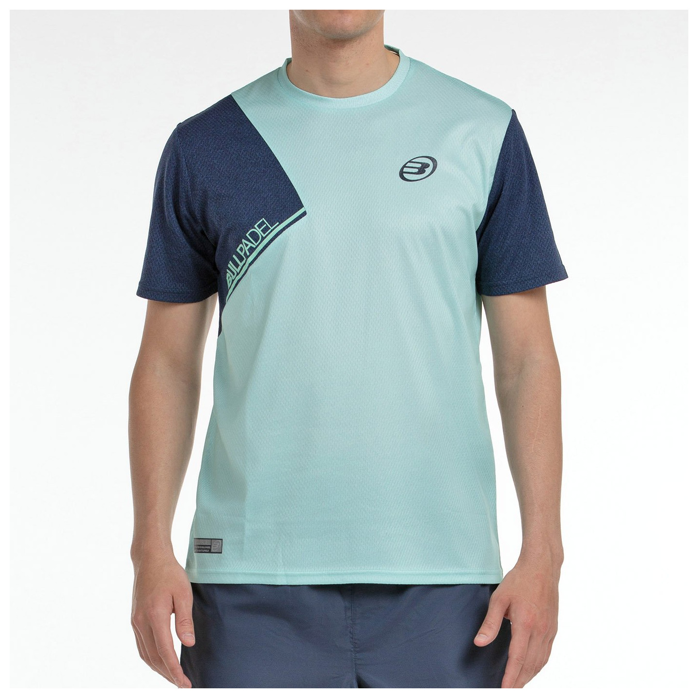 T-SHIRT BULLPADEL BROCE VERT POMME VIGORE